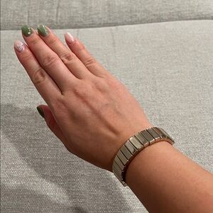 Gold and Silver Bracelet